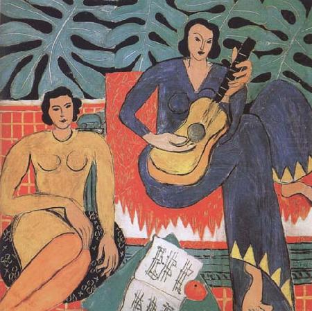 Henri Matisse The Music (mk35)